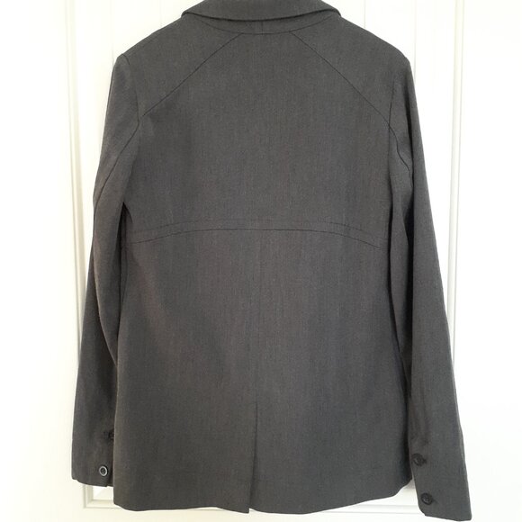 Eddie Bauer Women's Travex Travel 2-Button Blazer Gray Size 8T Tall - Picture 2 of 15